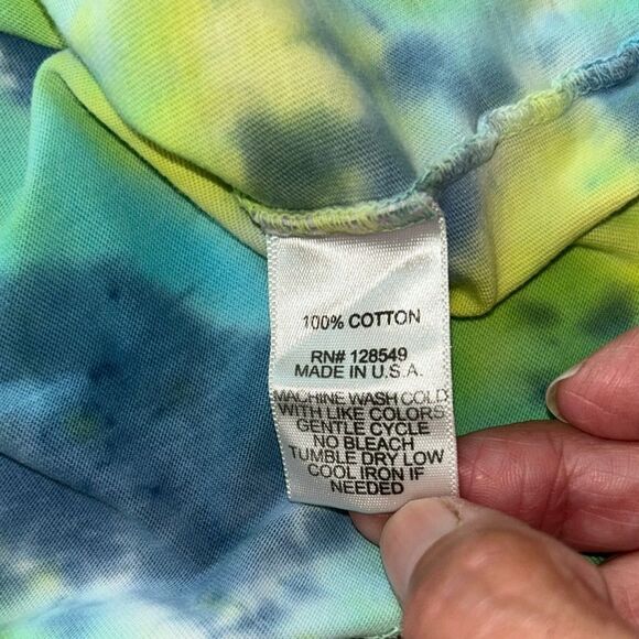 Aviator 🧑‍✈️ Nation Made in USA 🇺🇸 Kids Rainbow 🌈 Ringet Tie-Dye T-Shirt Unique! - Picture 6 of 17